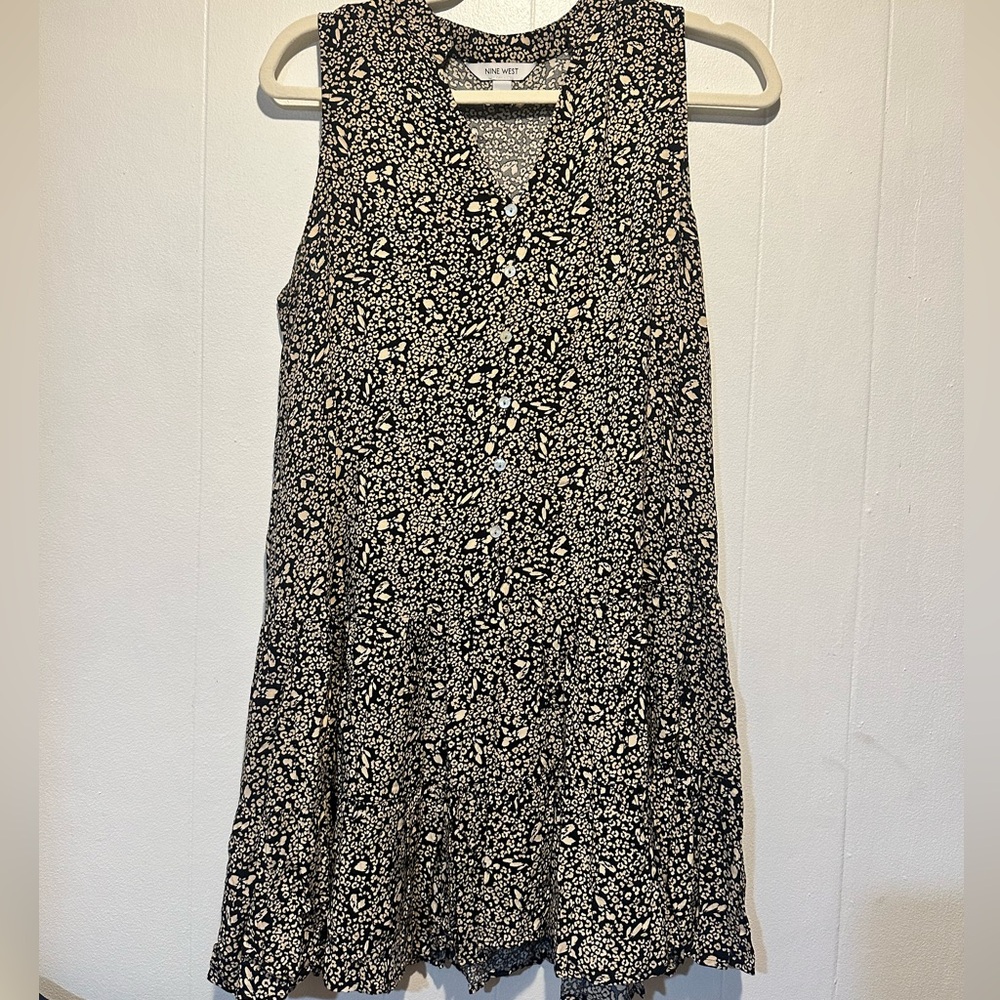 Nine‎ West baby doll dress size M